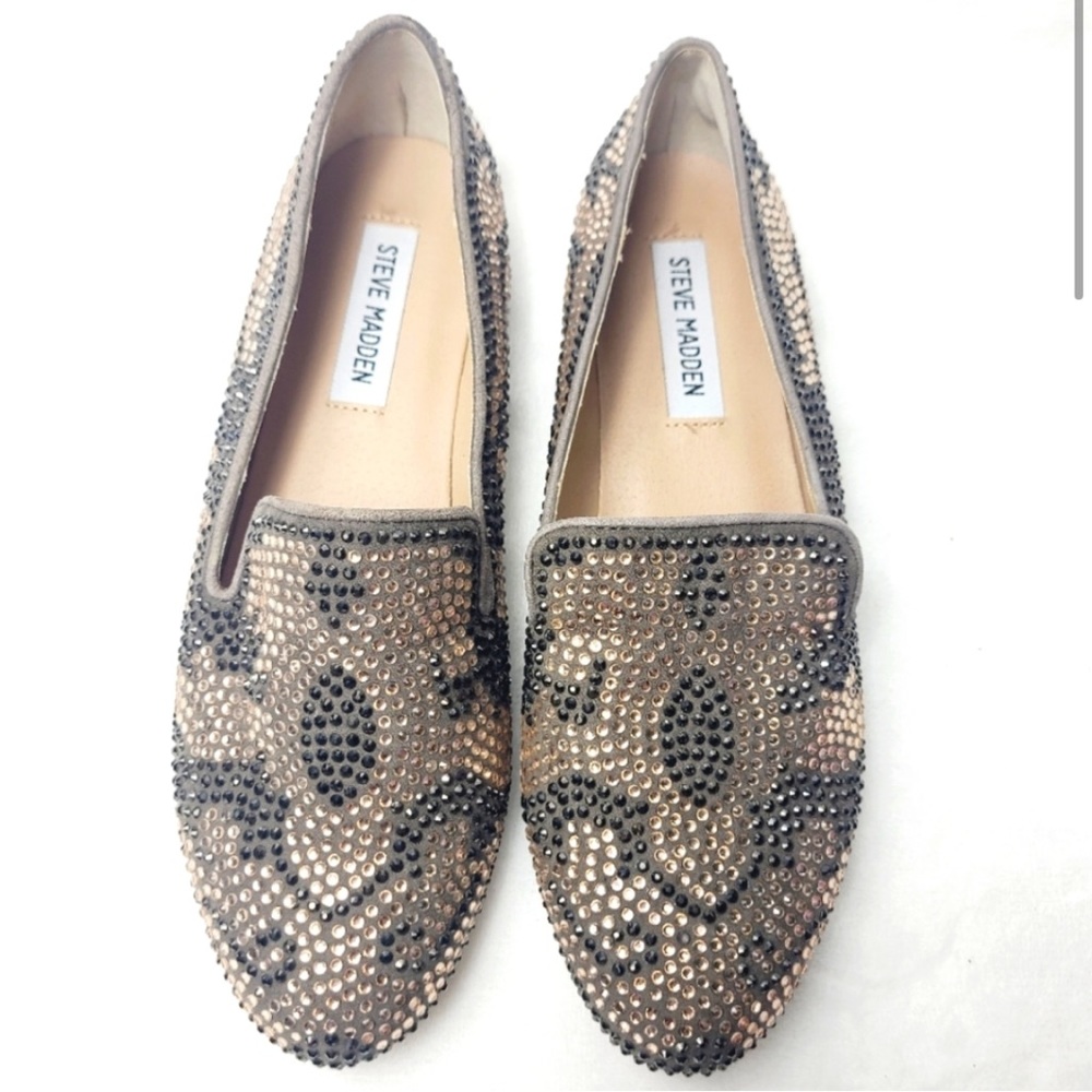 NEW Steve Madden Conncord Rhinestone Flats